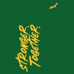 "Stronger. Together." Supporter T-shirt - Unisex Platinum Short-sleeve T-shirt 160g High Quality DTG Design