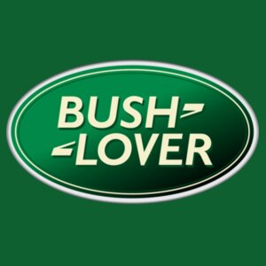 Bush Lover - Unisex Platinum Short-sleeve T-shirt 160g High Quality DTG Design