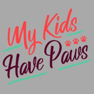My Kids Have Paws - High-Neck Fleece Sweater Design