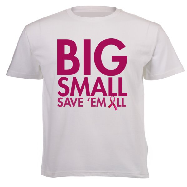 Big Small Save 'Em All - Unisex Short-sleeve T-shirt 140g High quality DTG Thumbnail