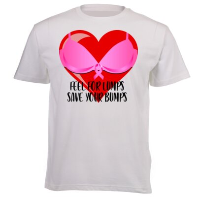 Feel For Lumps... - Unisex Platinum Short-sleeve T-shirt 160g High Quality DTG Thumbnail