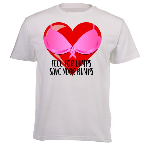 Feel For Lumps... - Unisex Platinum Short-sleeve T-shirt 160g High Quality DTG Thumbnail