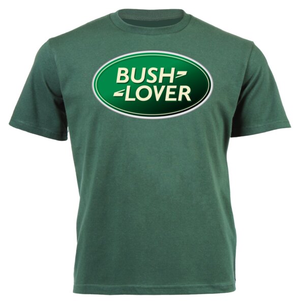 Bush Lover - Unisex Platinum Short-sleeve T-shirt 160g High Quality DTG Thumbnail