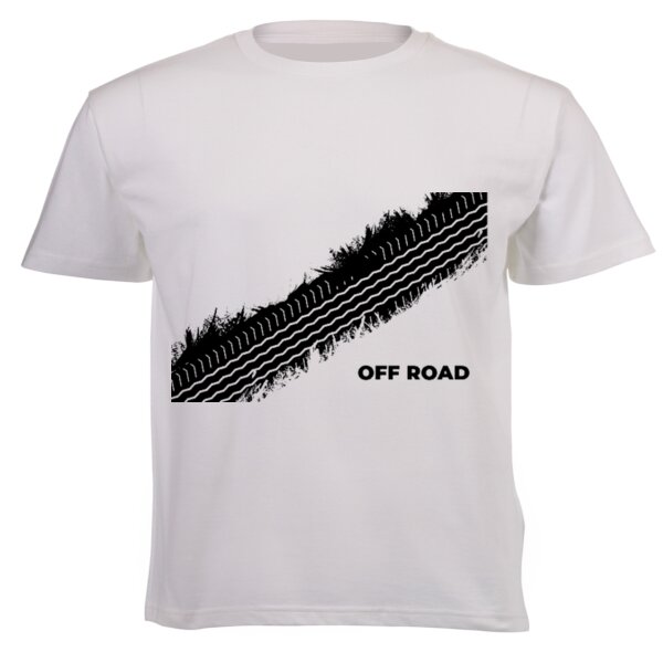 Offroad Tire Tracks - Unisex Short-sleeve T-shirt - 180g High Quality DTG Thumbnail