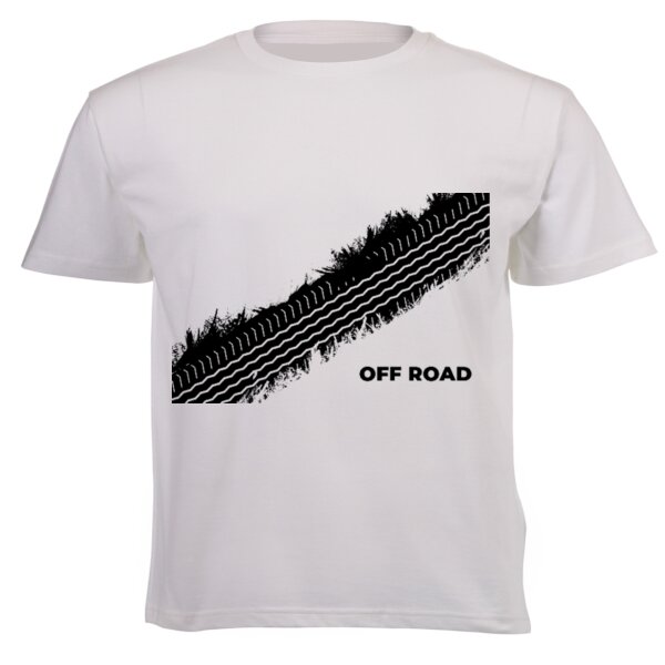 Offroad Tire Tracks - Unisex Luxe Short-sleeve T-shirt - 220g High Quality DTG Thumbnail