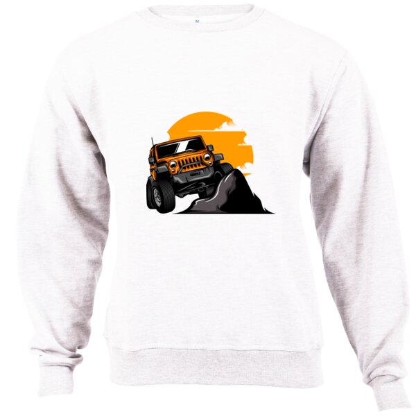 Going off-road - Unisex Sweater  Thumbnail