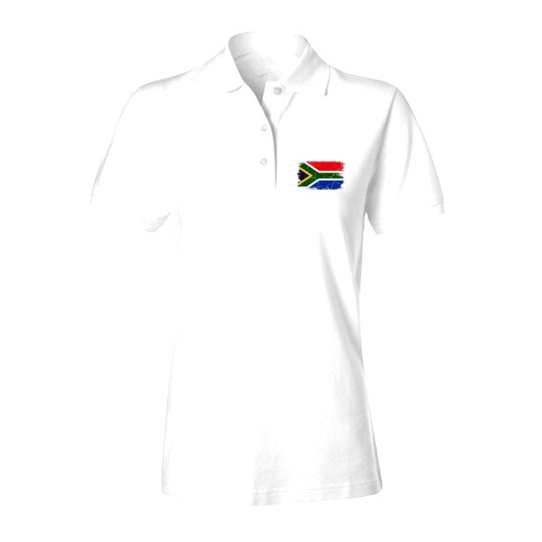 South African Flag  - Kids Dri-fit Golf Shirt Thumbnail