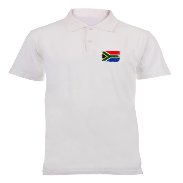 South African Flag  - Junior Golf Shirt Thumbnail