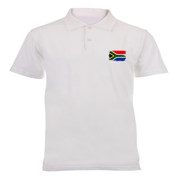 South African Flag  - Mens Golf Shirt Thumbnail