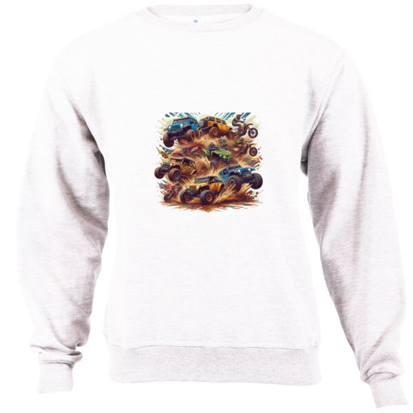 Off road fun - Unisex Sweater  Thumbnail