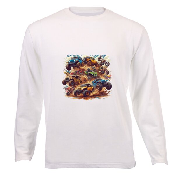 Off road fun - Unisex Long-sleeve T-shirt Thumbnail