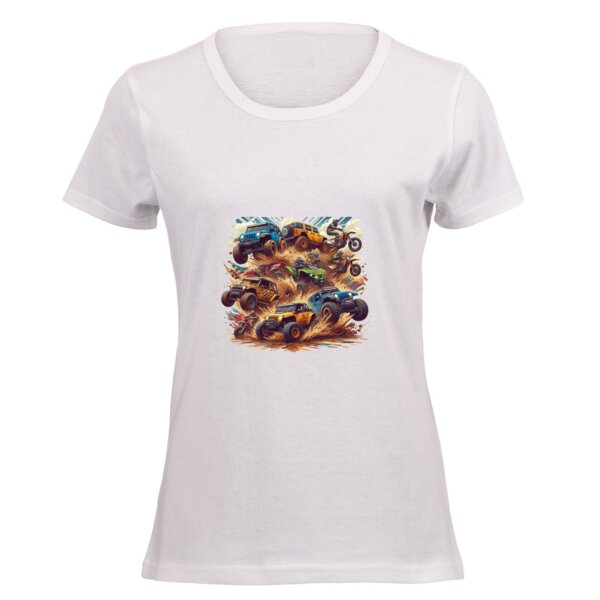 Off road fun - Ladies Short-sleeve T-shirt  Thumbnail