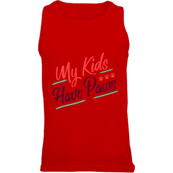 My Kids Have Paws - Unisex Vest   Thumbnail