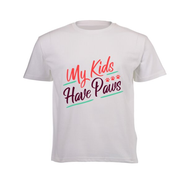 My Kids Have Paws - Junior Short-sleeve T-shirt Thumbnail
