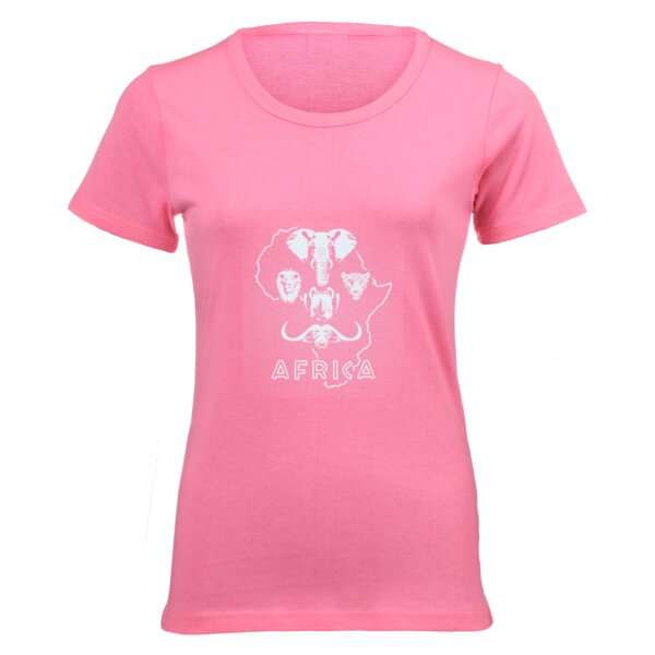 Africa Big 5 - Ladies Short-sleeve T-shirt  Thumbnail