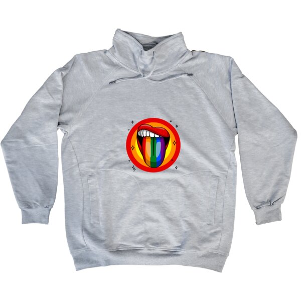 Pride Tongue - High-Neck Fleece Sweater Thumbnail