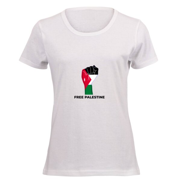 Free Palestine - Ladies Short-sleeve T-shirt  Thumbnail
