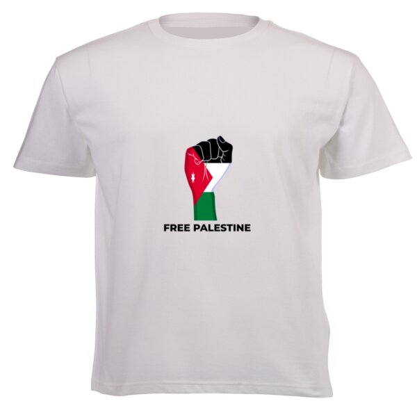 Free Palestine - Unisex Short-sleeve T-shirt 140g High quality DTG Thumbnail