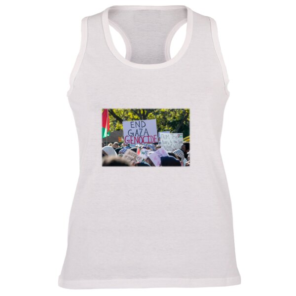 End The Gaza Genocide - Racer Back Thumbnail