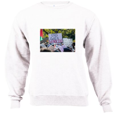 End The Gaza Genocide - Unisex Sweater  Thumbnail