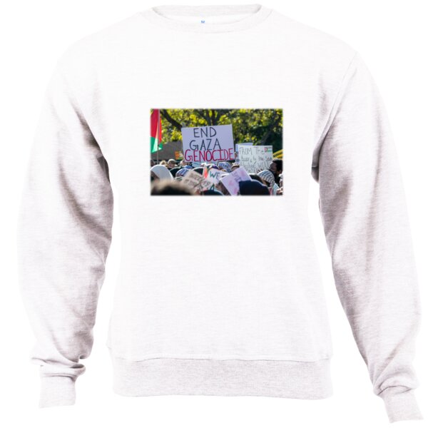 End The Gaza Genocide - Unisex Sweater  Thumbnail
