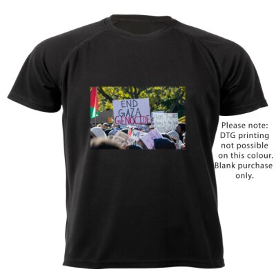 End The Gaza Genocide - Unisex Dri-Fit T-shirt  Thumbnail