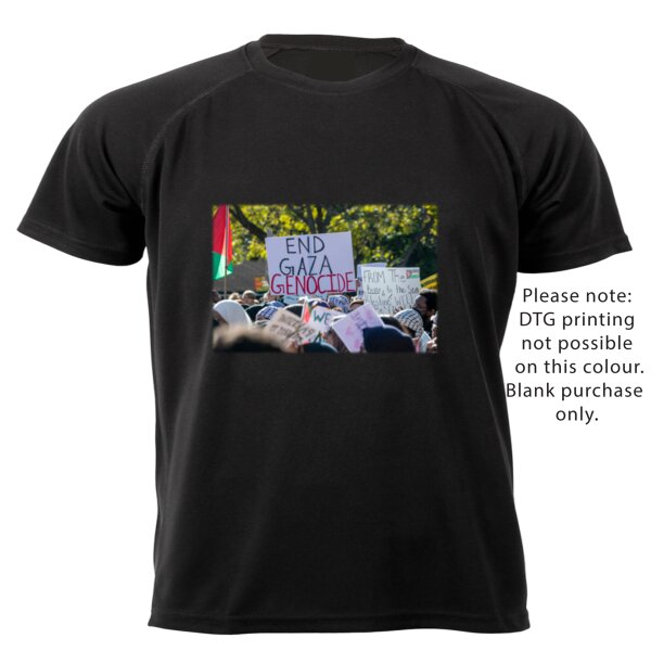 End The Gaza Genocide - Unisex Dri-Fit T-shirt  Thumbnail