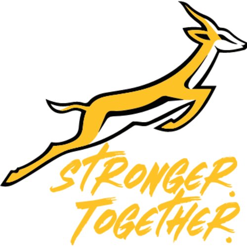 Stonger. Together. (with Springbok Logo) Thumbnail
